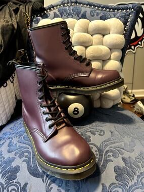 Dr Martens Purple Plum 1460 size 8/EU 39